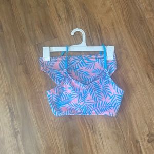Pink and Blue Bikini